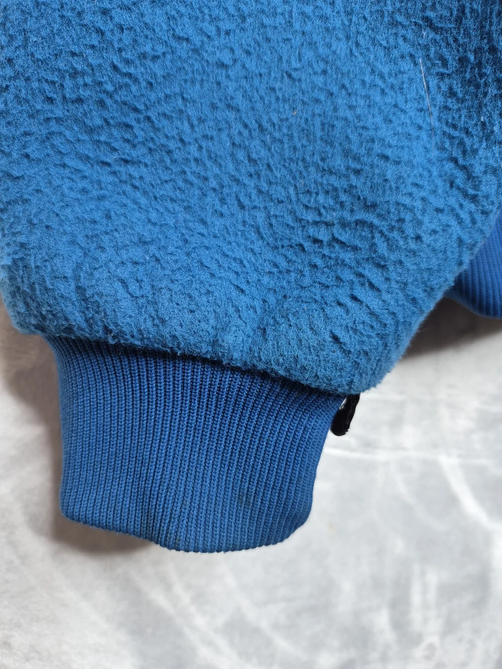 Vintage 90s Columbia Bugaboo Radial Colorblock Fleece Jacket Blue Purple Mens L